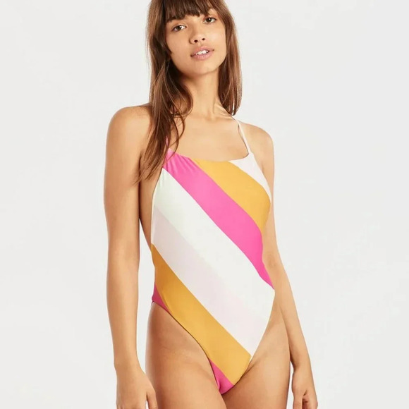 Billabong Soul Stripe One Piece - Picture 10 of 10